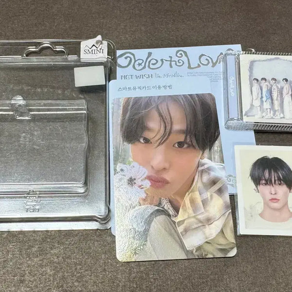 [BUNJANG] NCT WISH Eros Riku Photocard & Instant Photo Set / 엔시티위시 위시 오드투러브 빅스미니 에로스 리쿠 포카 증사 세트