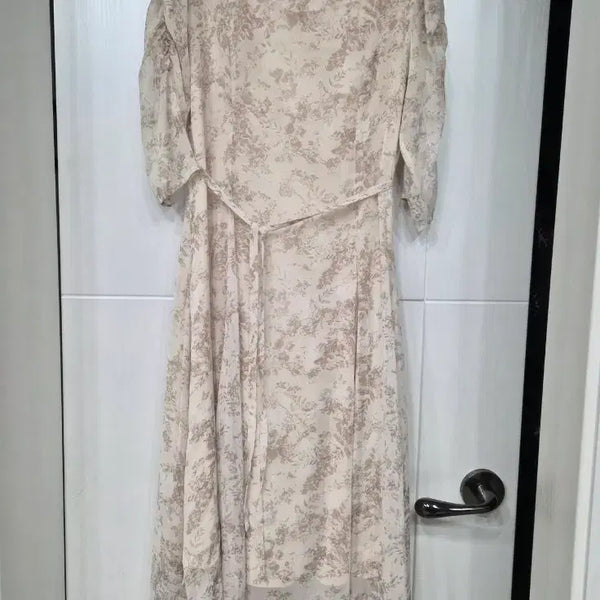 [BUNJANG] Roem Toile Pattern Long Dress / 로엠 원피스 뜨왈 패턴