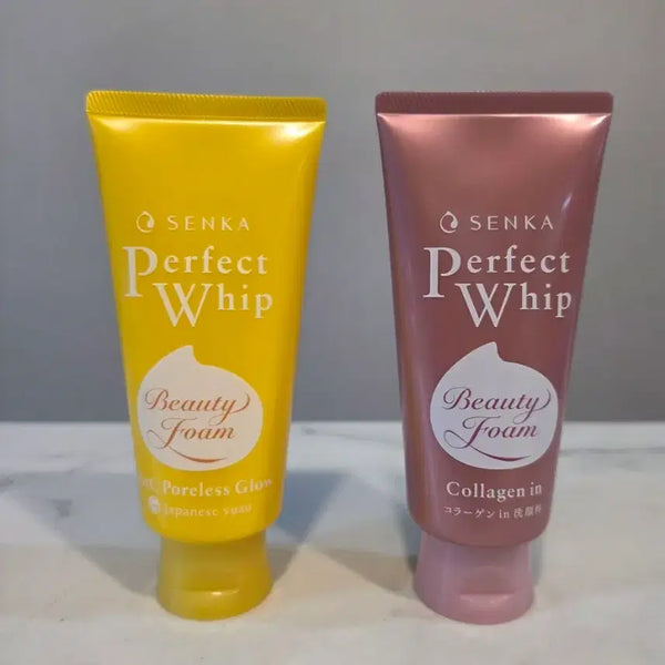 [BUNJANG] SENKA Perfect Whip Collagen + Beauty Vitamin C Set / [SENKA] 센카 퍼펙트휩 콜라겐(120g) + 뷰티비타민C(120g)