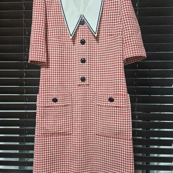 [BUNJANG] Moje Espoir Tweed Dress / 모조에스핀 트위드 원피스
