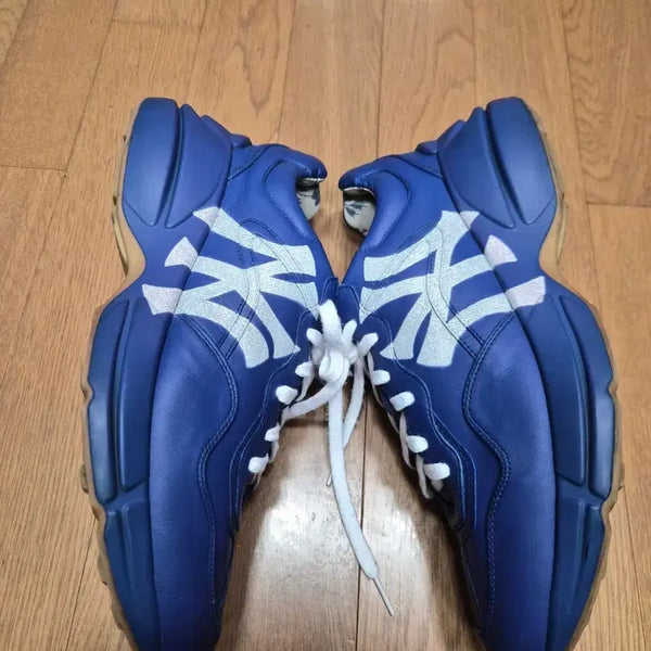 [BUNJANG] Gucci MLB Rhyton Sneakers / (정품) 구찌 MLB 롸이톤 8 275 (명품 남자 신발 스니커즈 라이톤