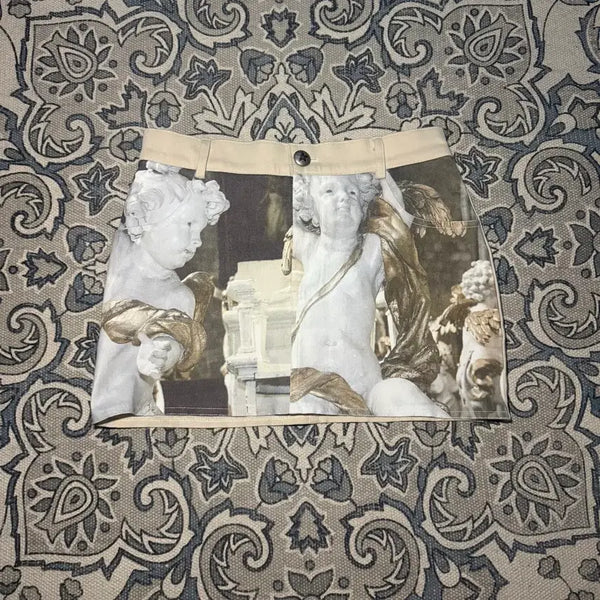 [BUNJANG] 2000 Archive Printing Skirt / 2000아카이브스 프링팅 스커트