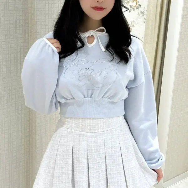 [BUNJANG] Evelyn Bijou Ribbon Knit / 교판 에블린 evelyn 비쥬 리본 니트 양산형 스나계 미즈이로