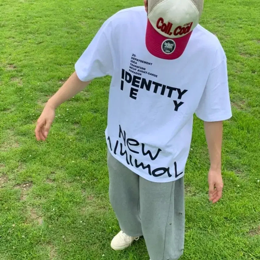 [BUNJANG] IEY New Minimal T-Shirt M / (IEY) 이에이 뉴 미니멀 티셔츠 M