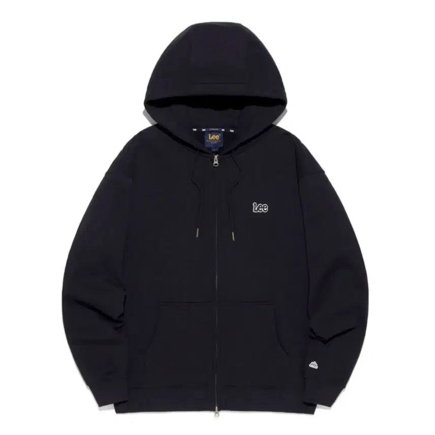 [BUNJANG] Lee Black Hooded Zip-Up L / Lee 후드 집업 블랙