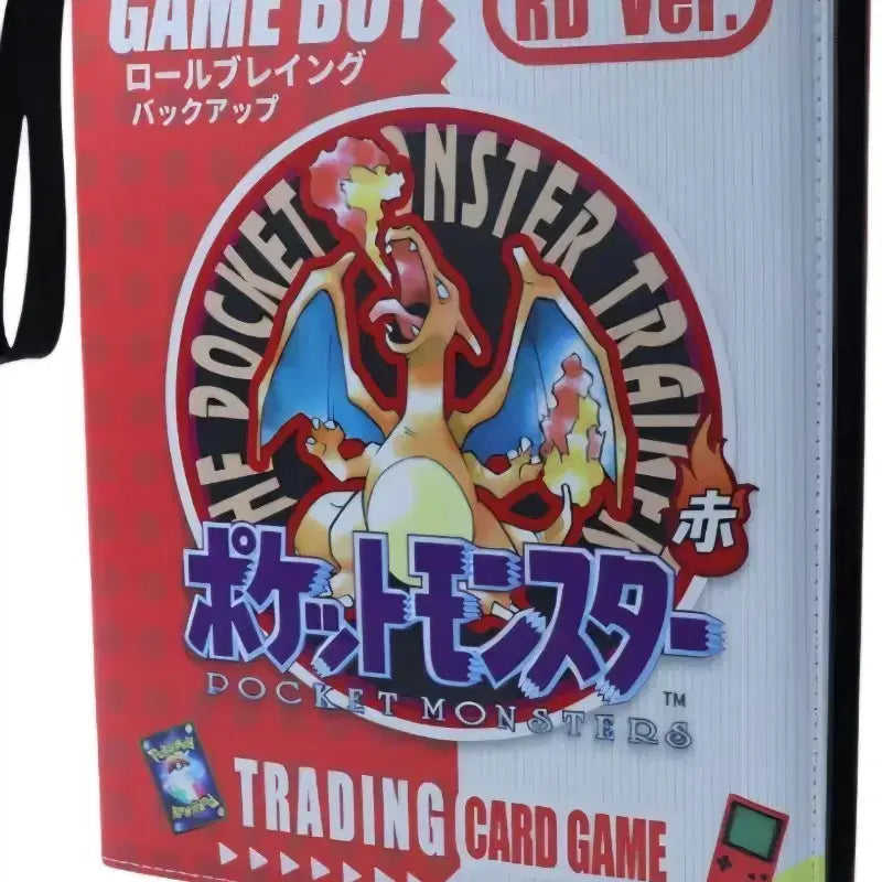 [BUNJANG] Pokemon Red Charizard Sticker Binder Album / 띠부실 바인더 앨범 적 리자몽