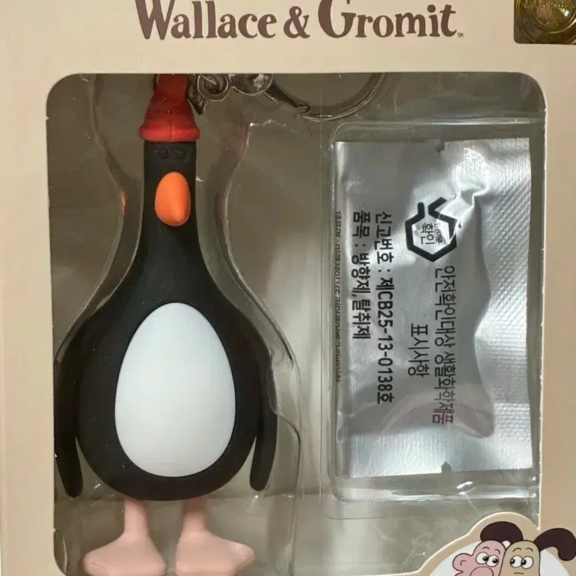 [BUNJANG] Wallace & Gromit Mcgraw Air Freshener Keychain / 월레스와 그로밋 맥그로우 방향제