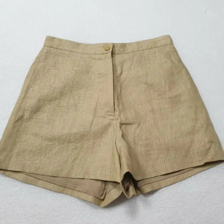 [BUNJANG] Max Mara Linen Shorts Beige / 막스마라 린넨 반바지 베이지 허리24