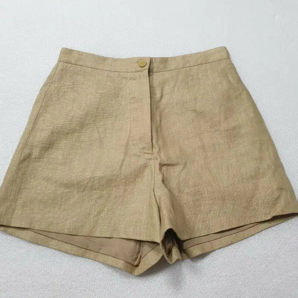 [BUNJANG] Max Mara Linen Shorts Beige / 막스마라 린넨 반바지 베이지 허리24