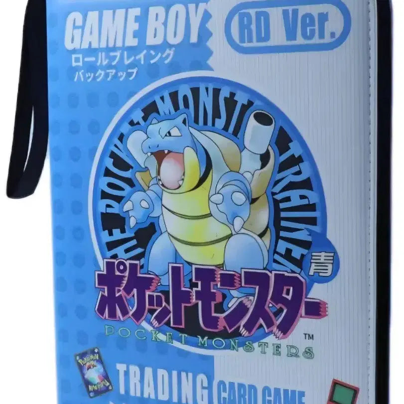 [BUNJANG] Pokemon 띠부씰 Binder Album - Blue Kingler / 띠부씰 바인더 앨범 청 거북왕