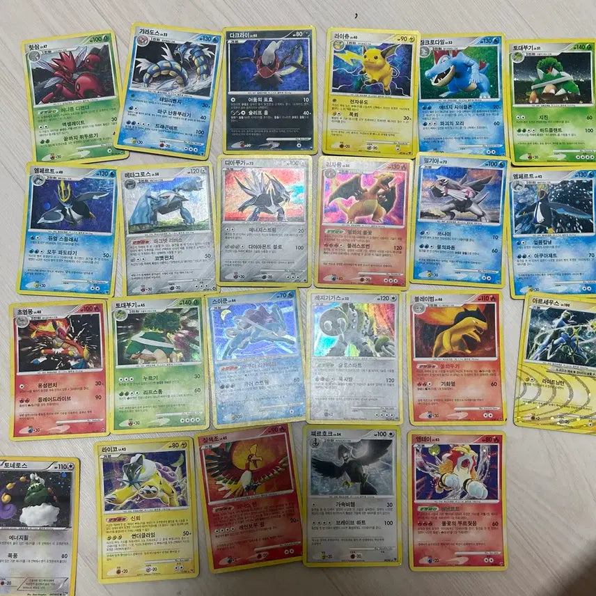 [BUNJANG] 2010 DP Pokémon Card Bundle Set / 2010 DP 포켓몬 카드 일괄 판매