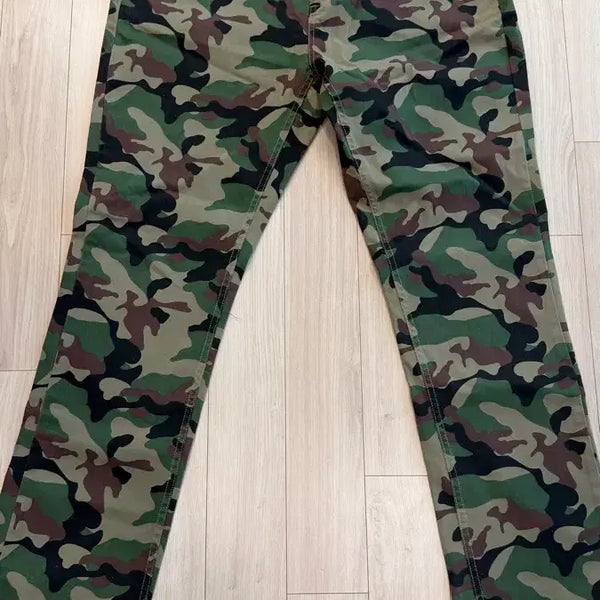 [BUNJANG] Obey Camo Pattern Cotton Pants 32 / Obey 카모 팬츠 32 새제품 (레어)