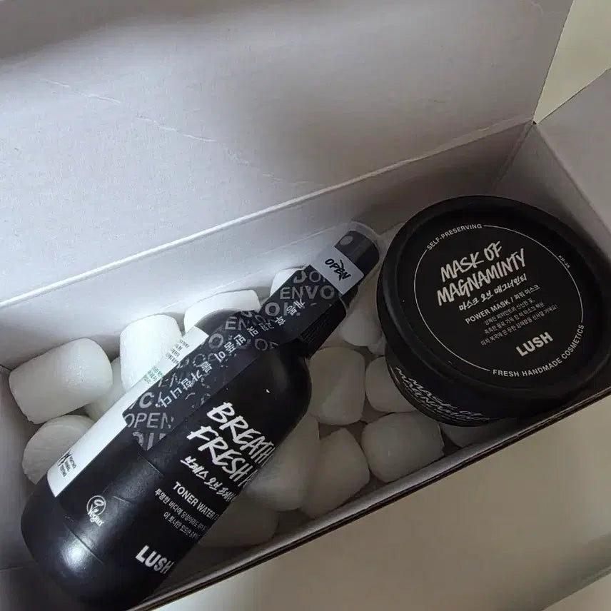 [BUNJANG] Lush Mask Pack & Toner Set / 러쉬 마스크팩 & 토너 세트