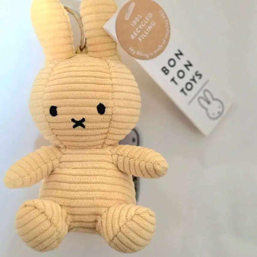 [BUNJANG] Bon Ton Toys Miffy Corduroy Keychain / 본 톤 토이즈(Bon Ton Toys)의 미피 코듀로이 키링