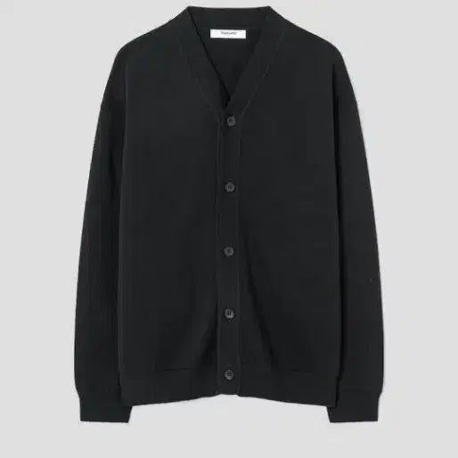 [BUNJANG] 8seconds V-Neck Cardigan Black / 에잇세컨즈 와이넥 가디건 블랙