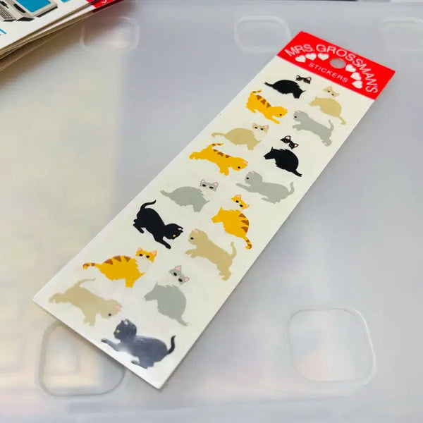 [BUNJANG] Vintage Mrs. Grossman's Cat Sticker / 빈티지그로스만 미세스그로스만 고양이