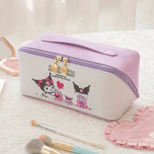 [BUNJANG] Sanrio Kuromi Travel Cosmetic Pouch / 산리오 쿠로미 여행용 화장품 파우치