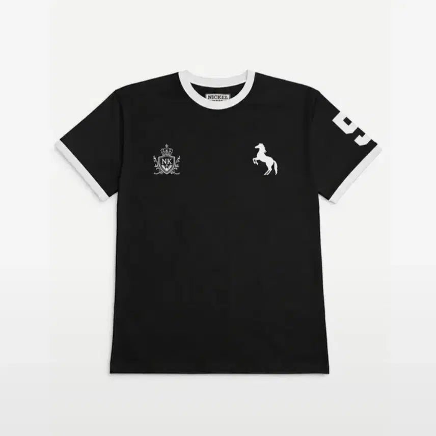 [BUNJANG] Nickel House Donkey Ringer T-Shirt - Size 1 - Black / 새상품)닉켈하우스 동키 링거티 닉켈 26 반팔티