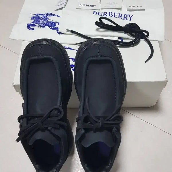 [BUNJANG] Burberry Creeper Lace-Up Shoes - Black / 40) 버버리 크리퍼 레이스업 슈즈 - 블랙