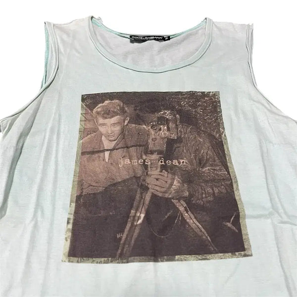 [BUNJANG] Dolce & Gabbana James Dean Sleeveless T-Shirt / 돌체앤가바나 제임스딘 슬리브리스