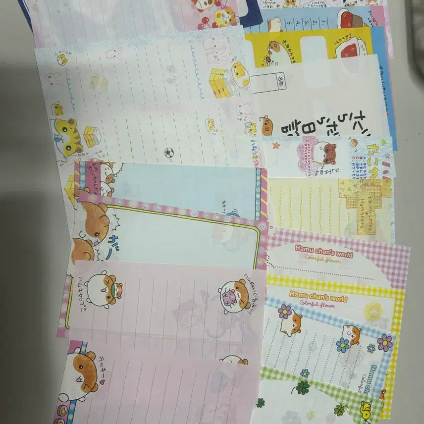 [BUNJANG] Heisei Hamster Collection Vintage Paper Set / 헤이세이 햄스터 고전지류 소분