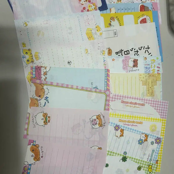 [BUNJANG] Heisei Hamster Collection Vintage Paper Set / 헤이세이 햄스터 고전지류 소분