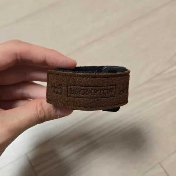 [BUNJANG] Brompton Brown Suede Strap / (새상품) 브롬톤 브라운 스웨이드 스트랩