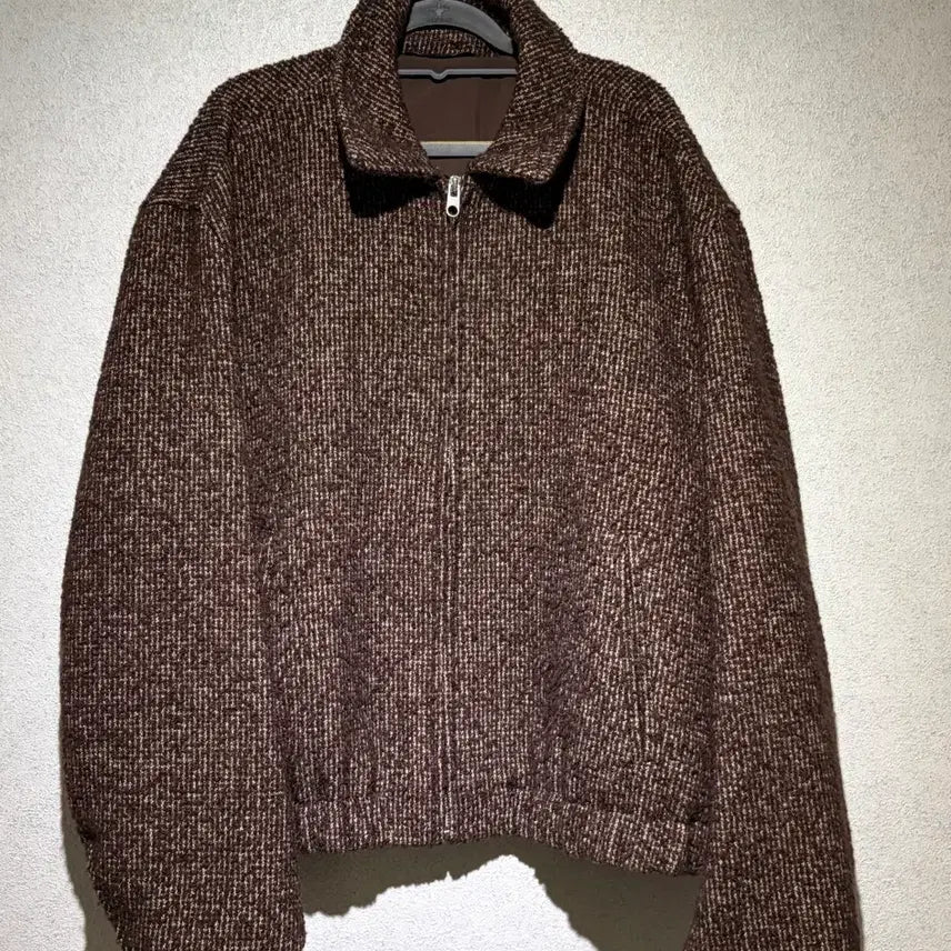 [BUNJANG] Texture Brown Jacket XL / 텍스처 브라운 자켓xl
