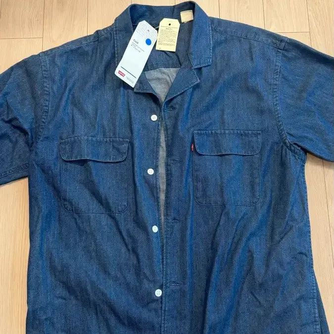 [BUNJANG] Levi's Indigo Denim Shirt / 리바이스 인디고 데님 셔츠 새상품 M