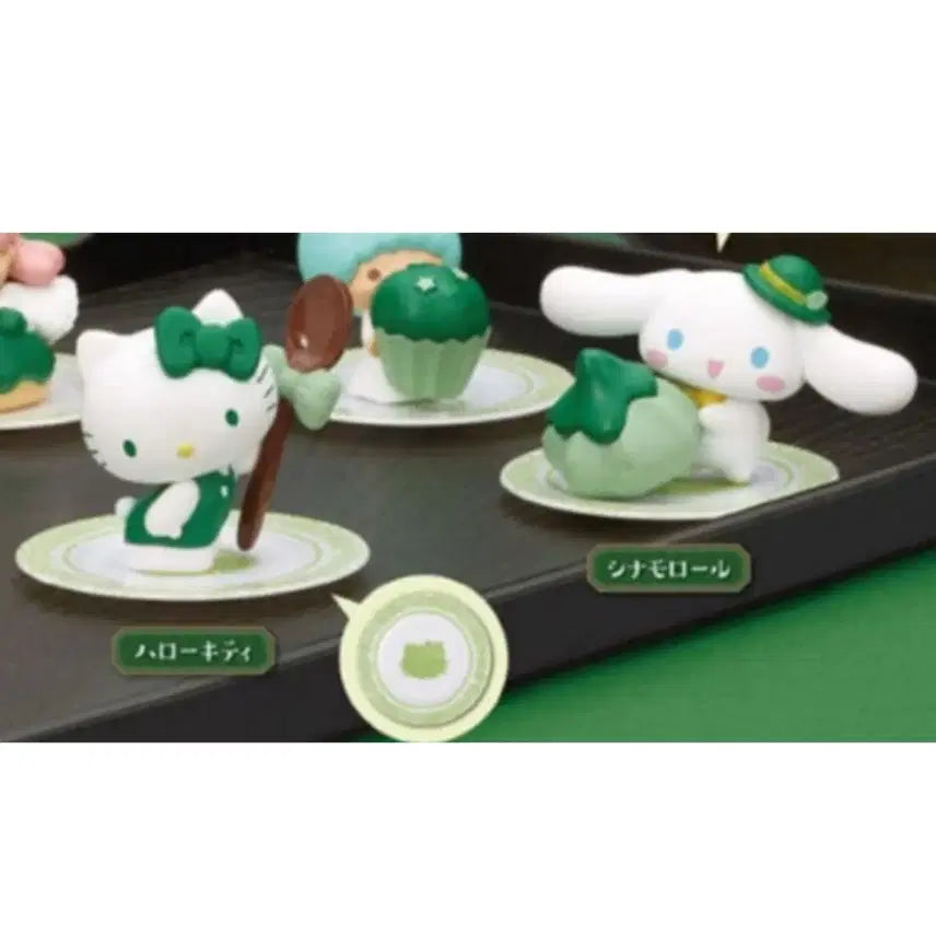 [BUNJANG] Sanrio Love Matcha Figure Gacha Set - Hello Kitty, Cinnamoroll / 산리오 러브 말차 피규어 가챠 헬로키티 시나모롤 일괄