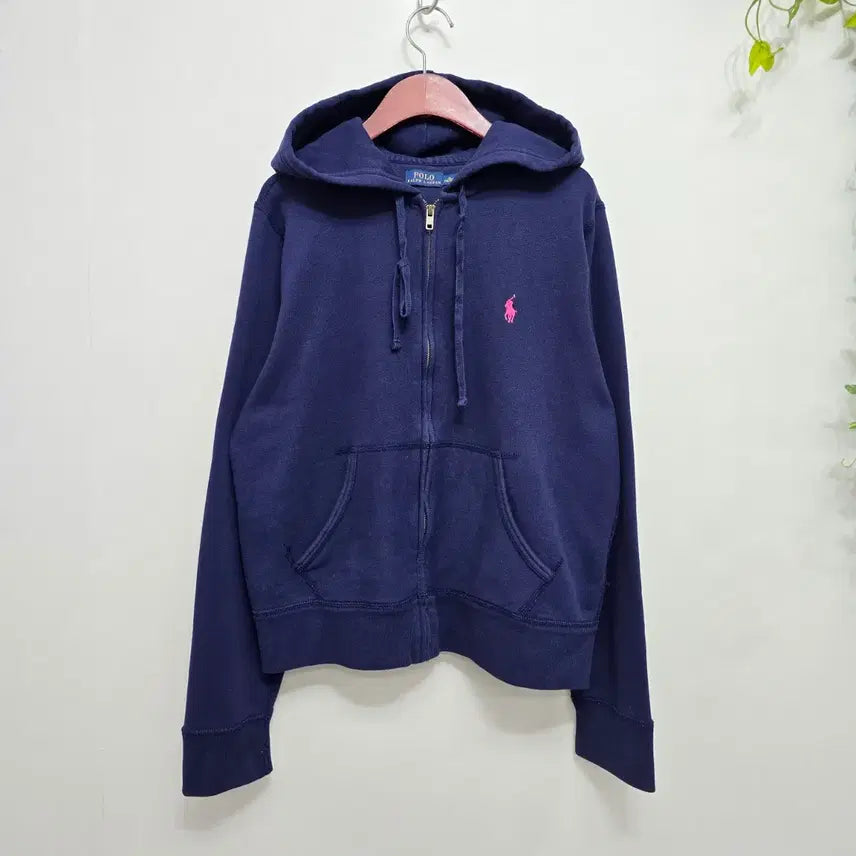 [BUNJANG] Polo Ralph Lauren Fleece Zip-Up Hoodie / 폴로 랄프로렌  기모 후드 집업