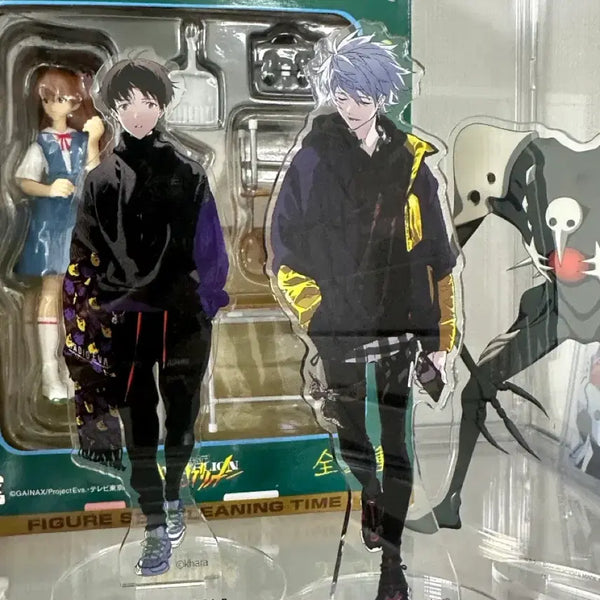 [BUNJANG] Radio Eva Shinji & Kaworu Acrylic Stand / 에반게리온 라디오에바 아크릴 신지 카오루