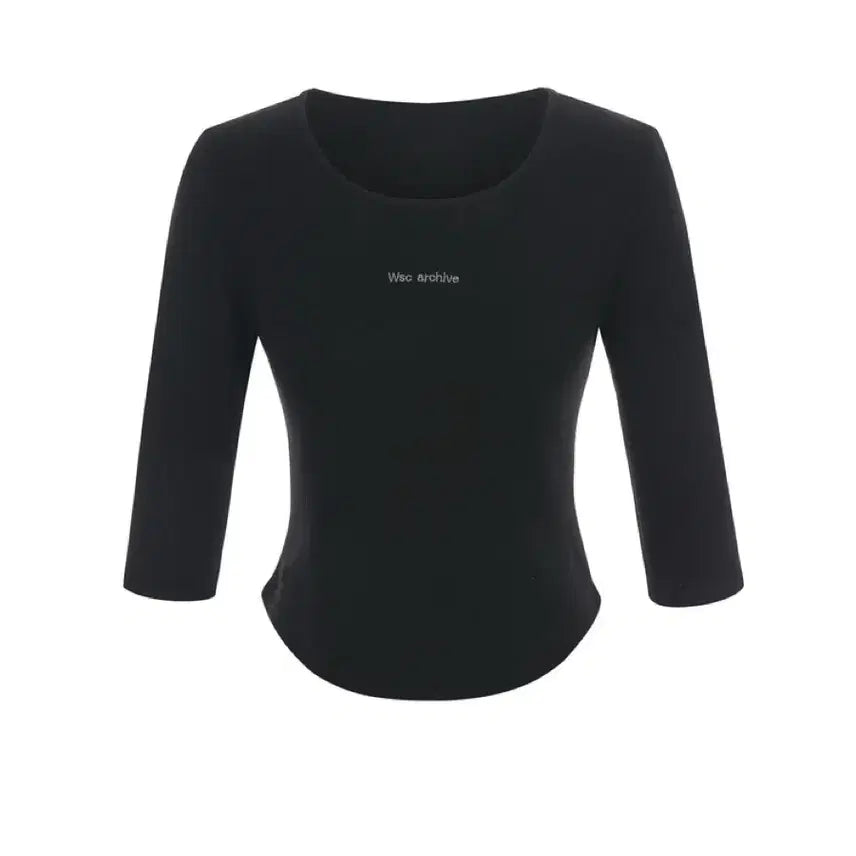 [BUNJANG] WSC Archive 3/4 Sleeve Petaline Tee / wsc 아카이브 3/4 티셔츠
