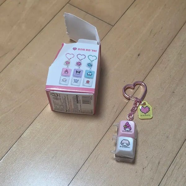 [BUNJANG] Sanrio My Melody LED Keycap Keychain / 산리오 led 키캡 키링 마이멜로디