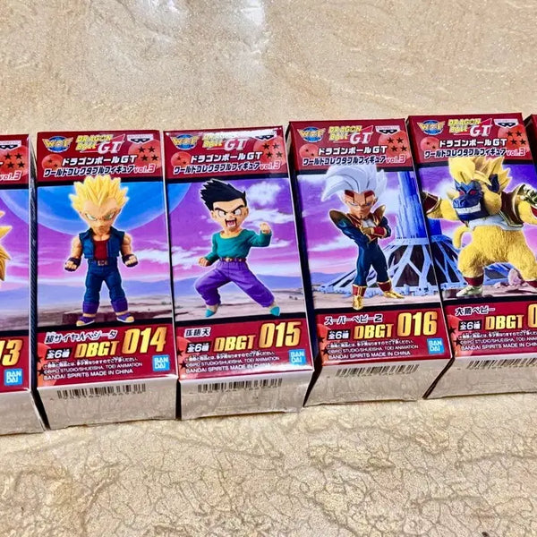 [BUNJANG] Dragon Ball GT World Collectable Figure Vol. 3 Set / 드래곤볼 GT 월콜 3탄 세트 팝니다.