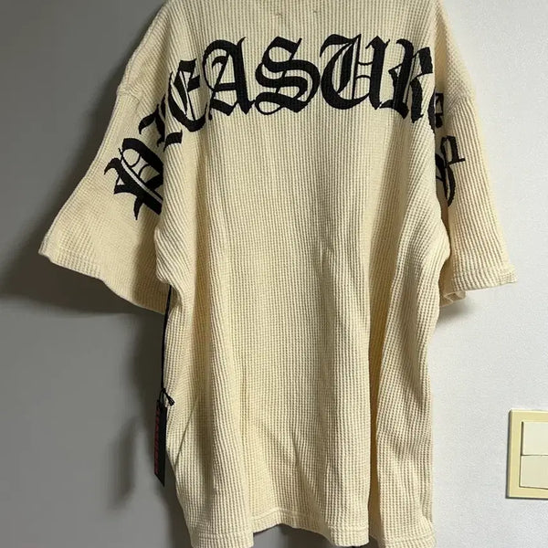 [BUNJANG] Pleasures Waffle Thermal T-Shirt / 플래져스 Pleasures와플 티셔츠 (써멀 티셔츠) L 새상품 무이구매