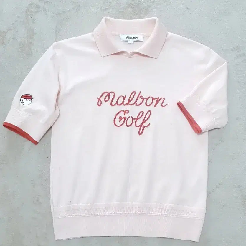 [BUNJANG] Malbon Golf Women's Knit Top Size S / 말본 골프 여성용 정품 니트 판매해요