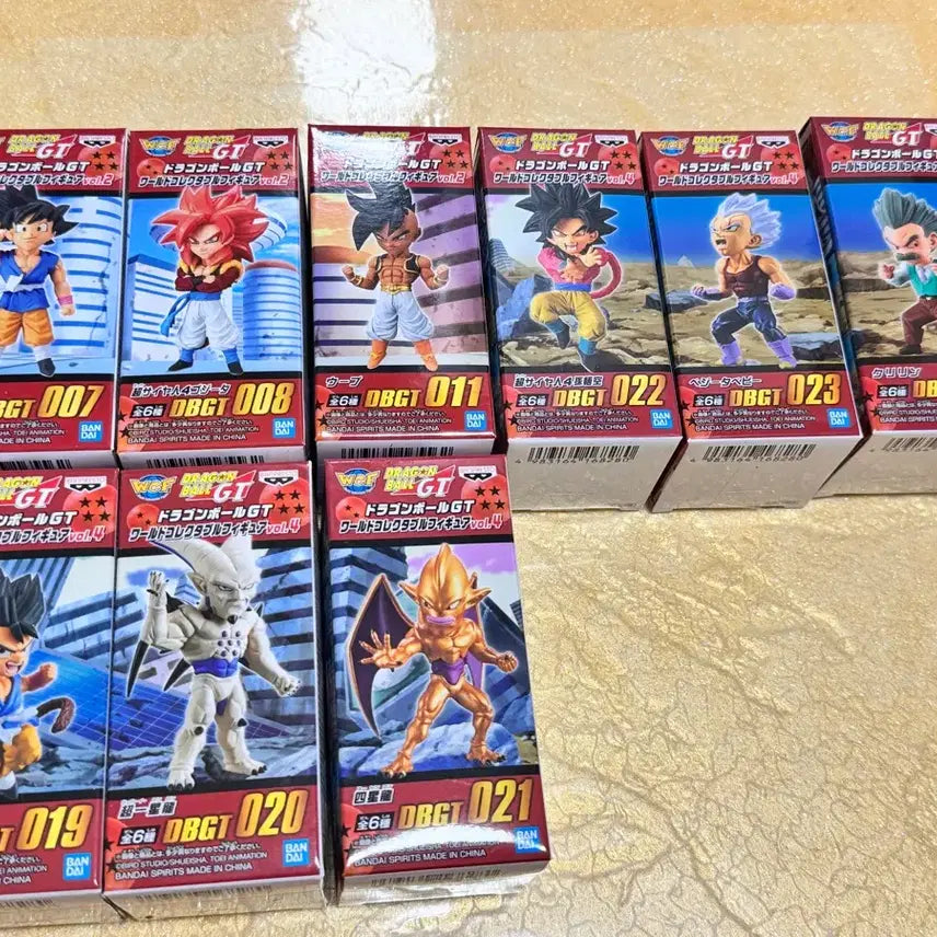 [BUNJANG] Dragon Ball GT World Collectable Figure Vol. 4 & Vol. 2 Set / 드래곤볼 GT 월콜 4탄 +@ 팝니다.