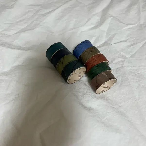 [BUNJANG] Vintage Masking Tape Set (9 Pieces) / 빈티지 마스킹테이프 (9개입)