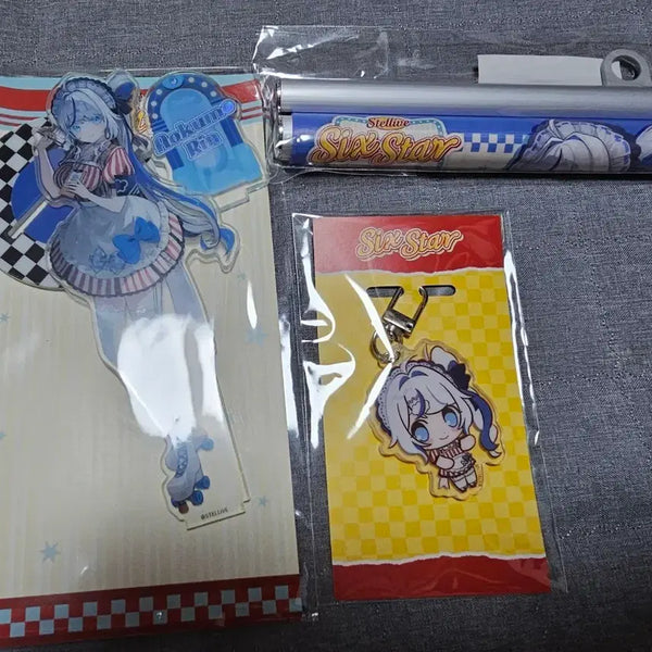 [BUNJANG] Stellive Popup Aokumo Rin Goods Set / (정가) 스텔라이브 팝업  아오쿠모 린 굿즈 3종 판매합니다