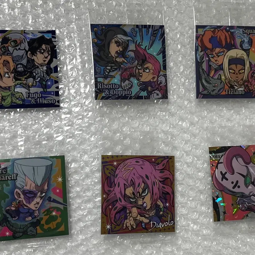 [BUNJANG] JoJo's Bizarre Adventure: Golden Wind Sticker / 죠죠의 기묘한 모험 황금의 바람 스티커 판매합니다