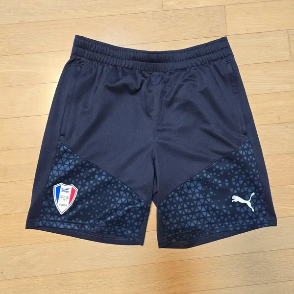[BUNJANG] Puma Suwon Samsung Issued Training Shorts Navy EU M (KR L) / 푸마 수원삼성 지급용 트레이닝 쇼츠 반바지 네이비 유럽M(국내L)