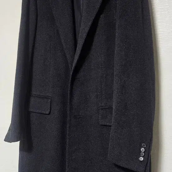 [BUNJANG] Ring Jacket Lamarche Single Coat Charcoal Grey Wool Blend Size 50 / 링자켓 라마르쉐 싱글코트 50