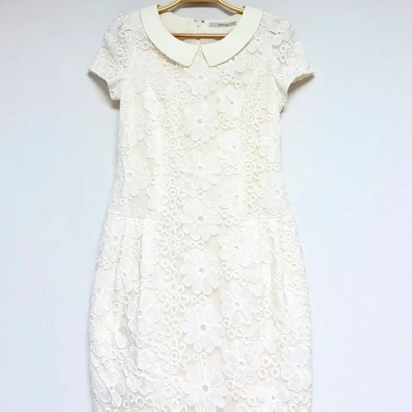 [BUNJANG] KENNETH LADY Flower Organza Lace Dress / 할인)) 케네스레이디 플라워 오간자 레이스 원피스