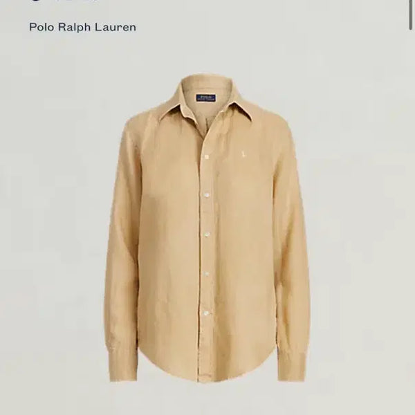 [BUNJANG] Polo Ralph Lauren Linen Shirt - Size L / 폴로 랄프로렌 린넨 셔츠 L사이즈