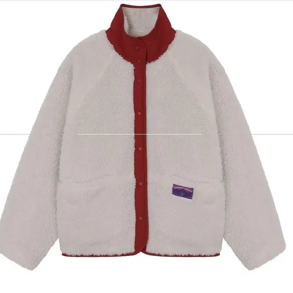 [BUNJANG] Reversible Sherpa Jacket / 리버시블 뽀글샤켓