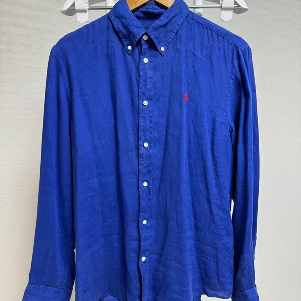 [BUNJANG] Polo Ralph Lauren Linen Shirt Size L / 폴로 랄프로렌 린넨 셔츠 L사이즈