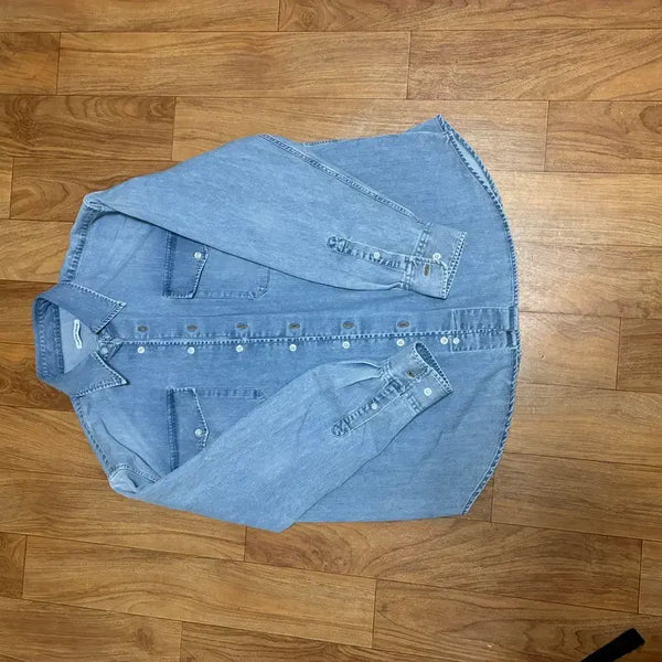 [BUNJANG] Carter Young Denim Western Shirt / Carter Young] 데님 웨스턴 셔츠