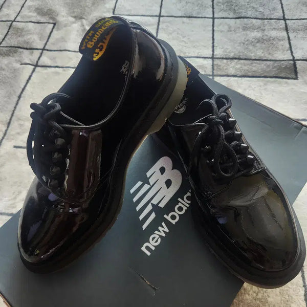 [BUNJANG] Dr. Martens 1461 Mono Stud 3-Eye Derby Shoes UK 4 / 닥터마틴 1461 모노 스터드 3홀 더비 사이즈 UK4