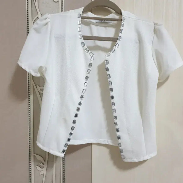 [BUNJANG] Short Sleeve Cardigan / 반팔가디건